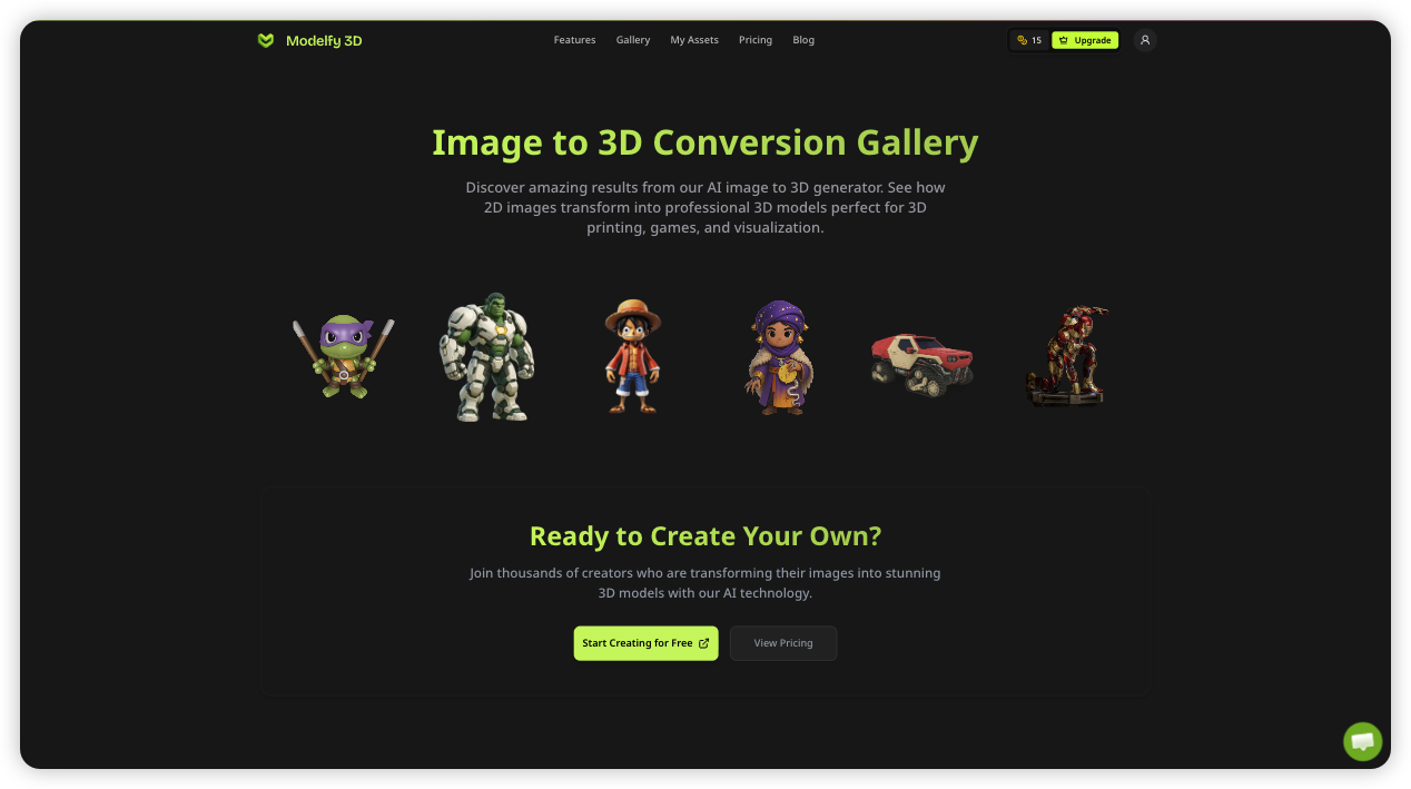 Modelfy 3D