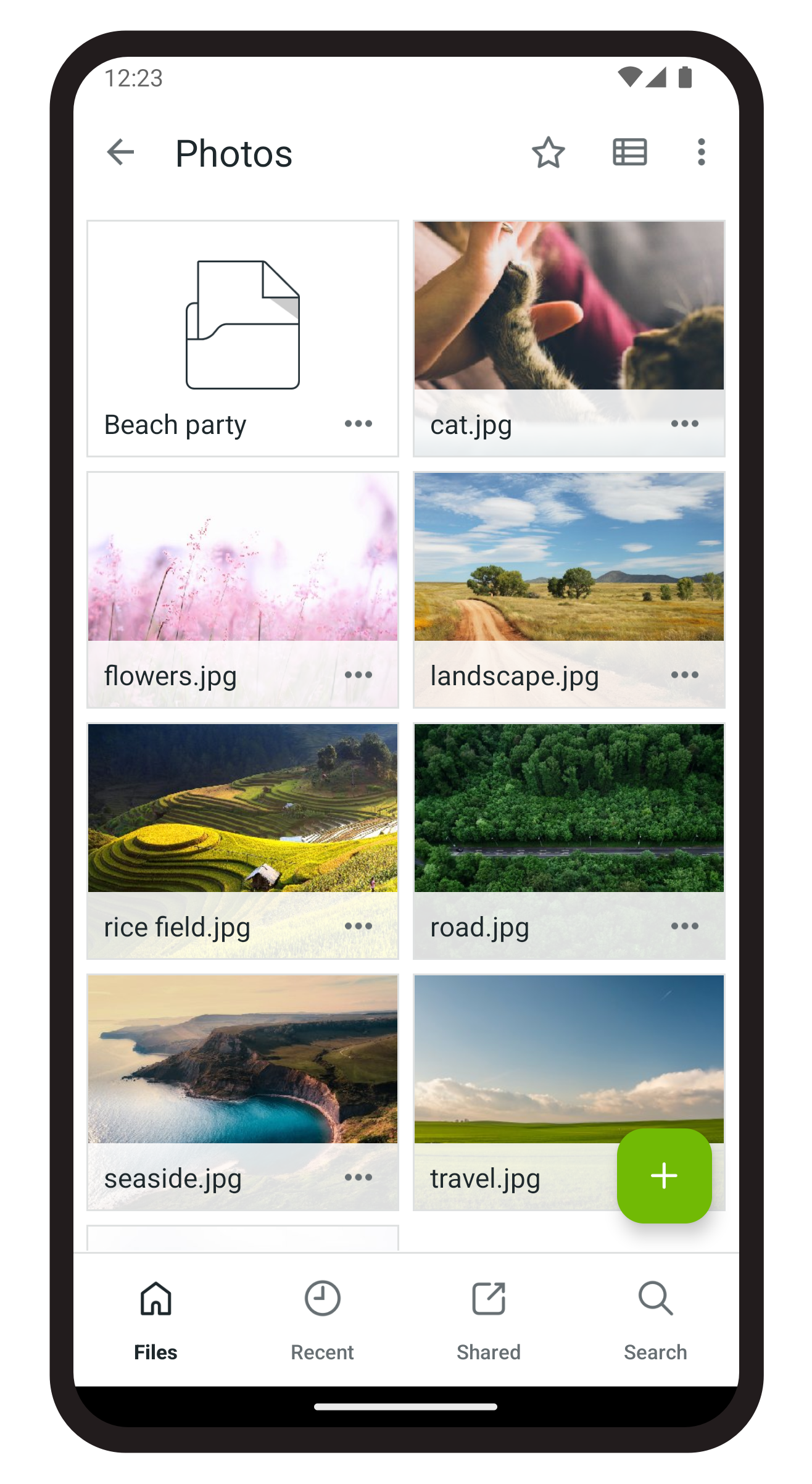 Koofr Android mobile app